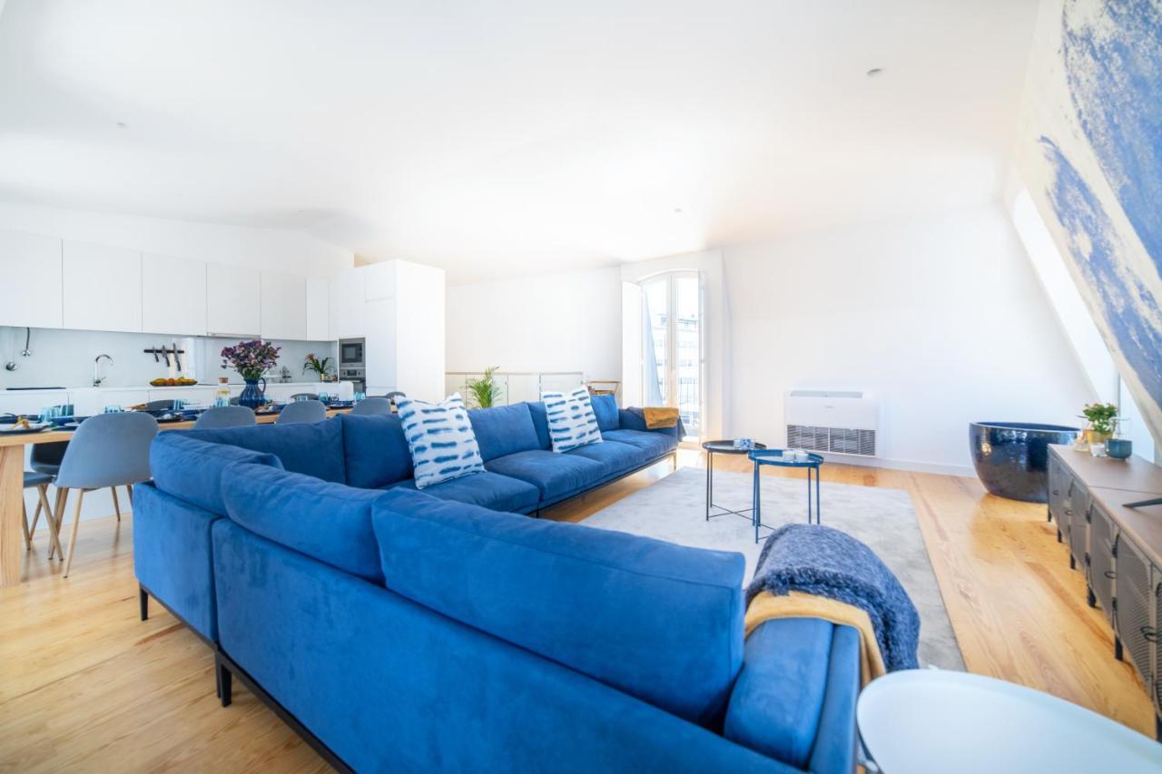 Blue By The River 4 - Unique Penthouse Duplex With A View Lisboa Eksteriør bilde