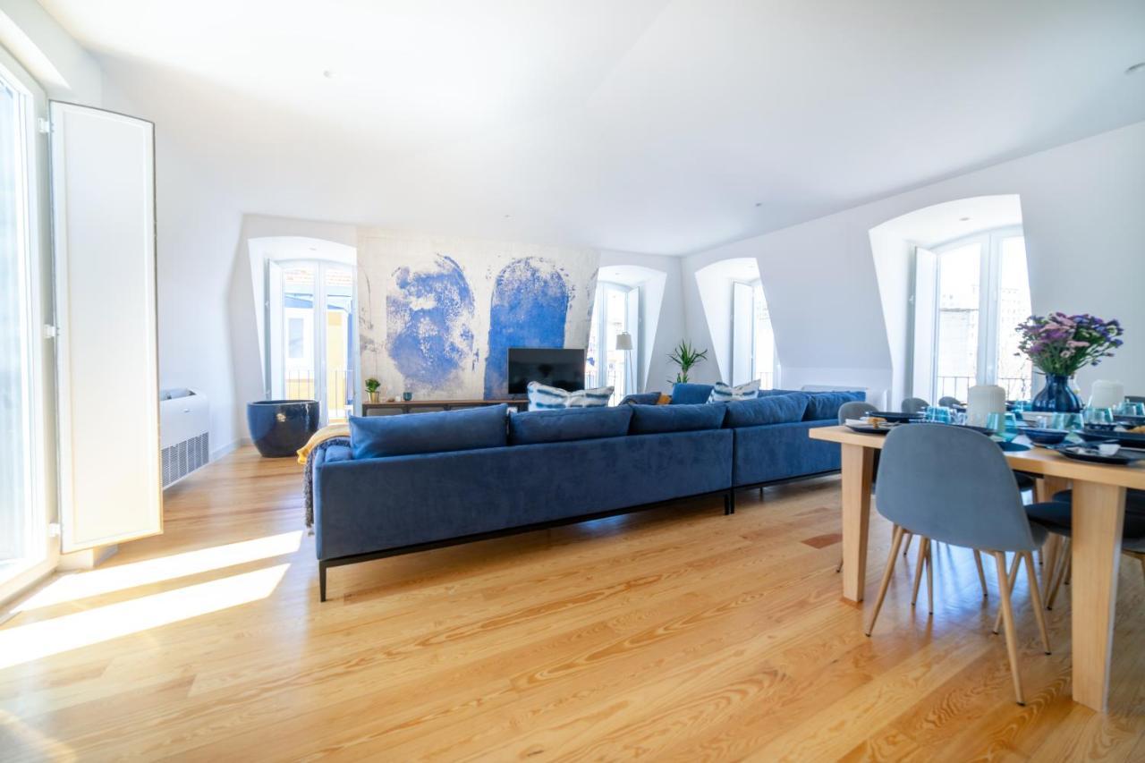 Blue By The River 4 - Unique Penthouse Duplex With A View Lisboa Eksteriør bilde